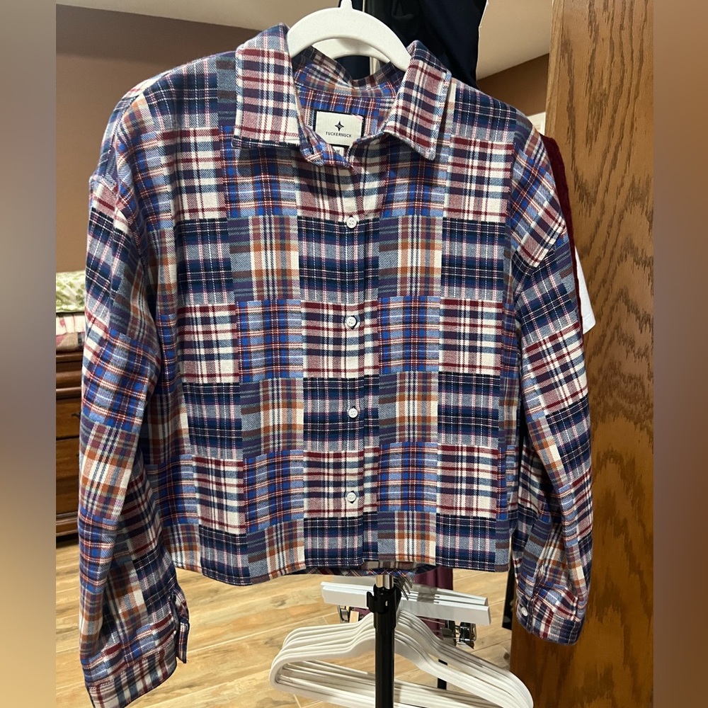 NWT Tuckernuck plaid top